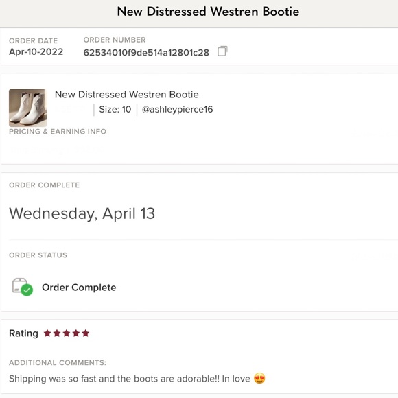 Last Pair New Distressed Western Bootie - Picture 13 of 16